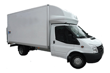 Van Hire Ashington - Ford Luton Box Tail Lift - Van hire Ashington